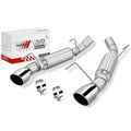 Fit 05-10 Ford Mustang 4.6l 5.4l V8 Round Dual Rear | Built Supply Co