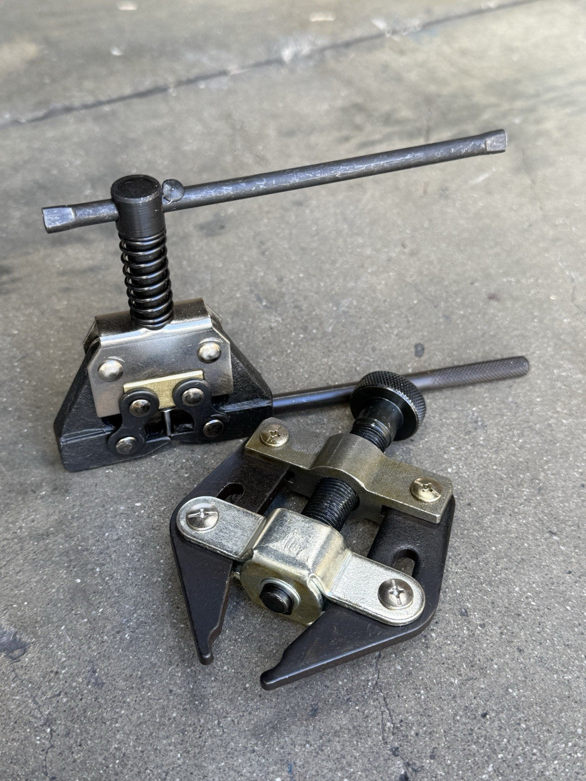 Motorcycle Roller Chain Detacher Holder Breaker & Puller #60 #80 #100 520 530