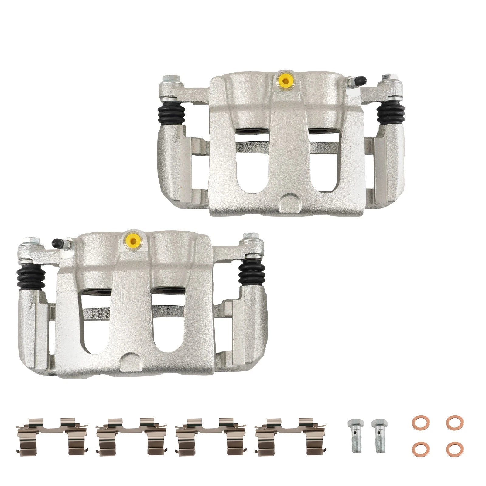 Front L&amp;R Disc Brake Calipers Set for Ford Explorer Sport Trac 2007-2010 18B4995