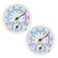 2-in-1 Room Temperature Monitor Gauge Indoor Thermometer Hygrometer