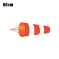 Airport Windsock New 60/80/100cm Oxford Cloth Red+white Rip-stop