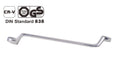 German DIN Standard Deep Offset Ring Spanner 6x7mm by Unbranded