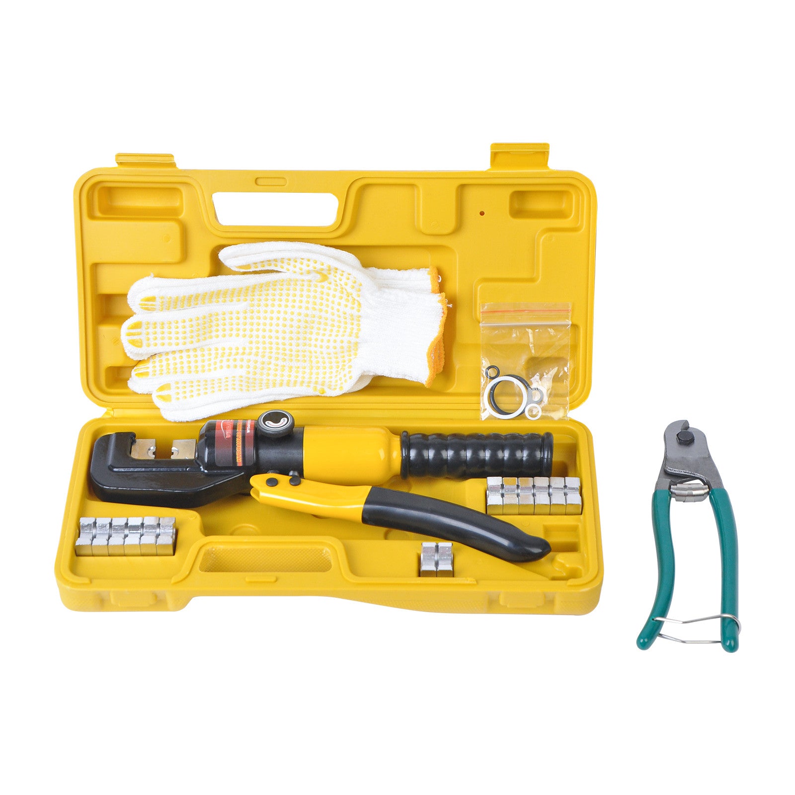 1/8" to 3/16" Hydraulic Hand Crimper Tool Stainless Steel Cable