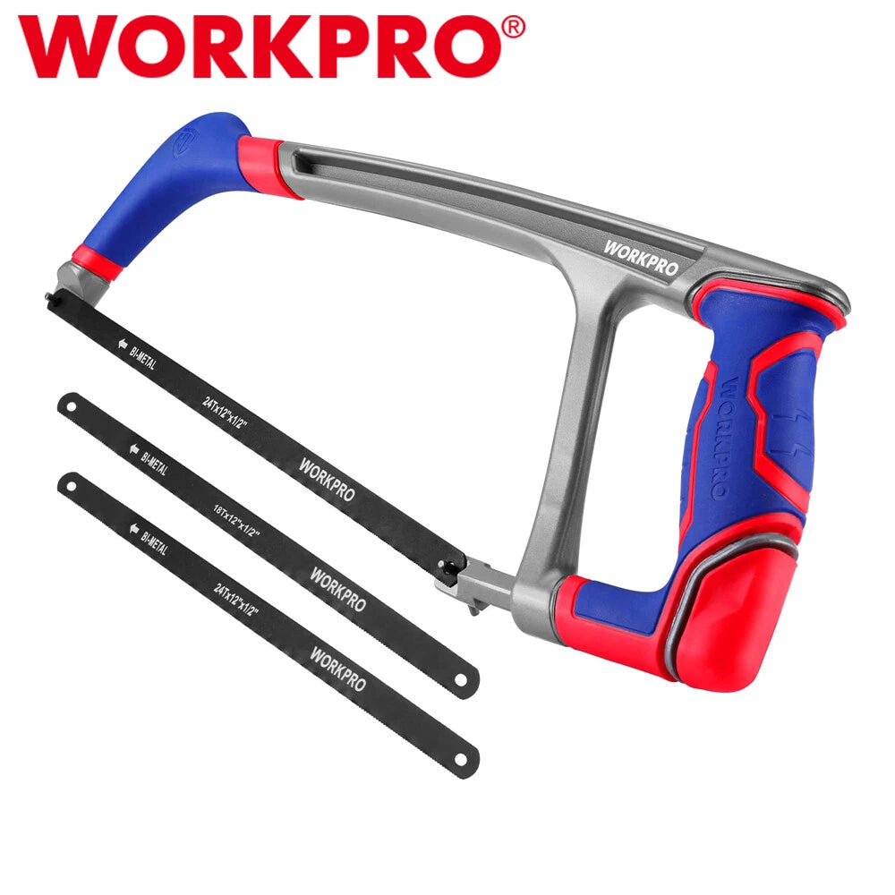 Workpro Heavy Duty Hand Saw 12-inch Hacksaw W/ | Built Supply Co
