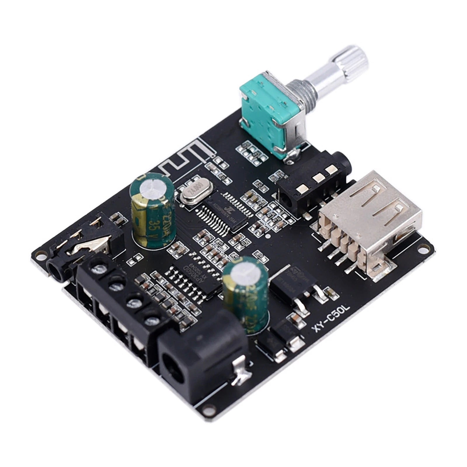 New Xy-c50l Portable Bluetooth 5.0 Wireless Stereo Audio Amplifier