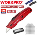 Workpro Heavy Duty Premium Utility Knife Box Cutter Quick Change