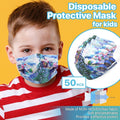 [For Kid] Stylish Disposable Face Mask 3-ply Non-medical Cover - Space