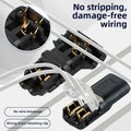T2 Quick Connect For T Type Wiring 1.65 X 2.85 Cm Black Pvc Copper