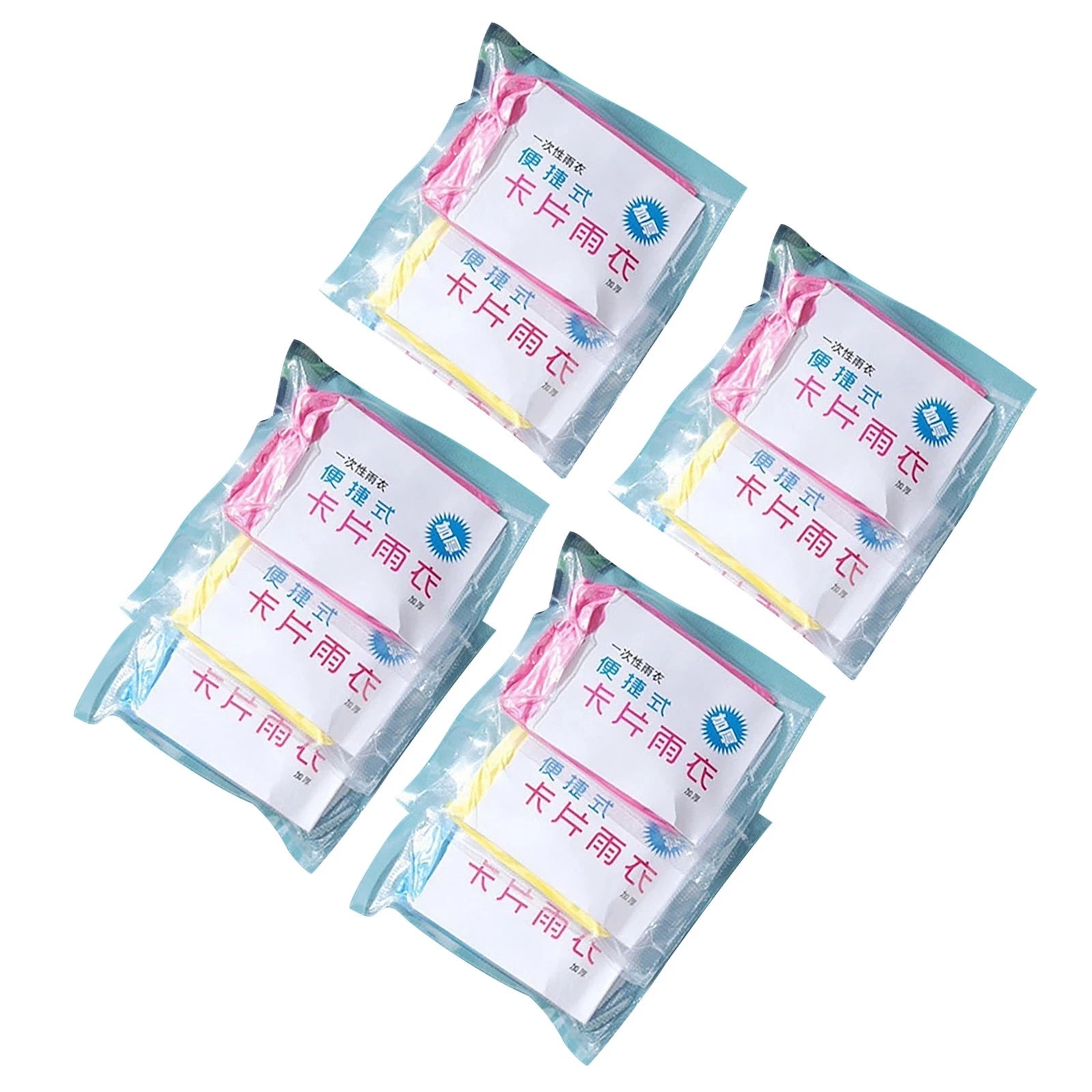 Disposable Compression Card Raincoat Poncho Rain Gear Home