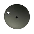 Single Calendar At 3.8 Crown Watch Dial Black Face For Nh35 4r35 6r15