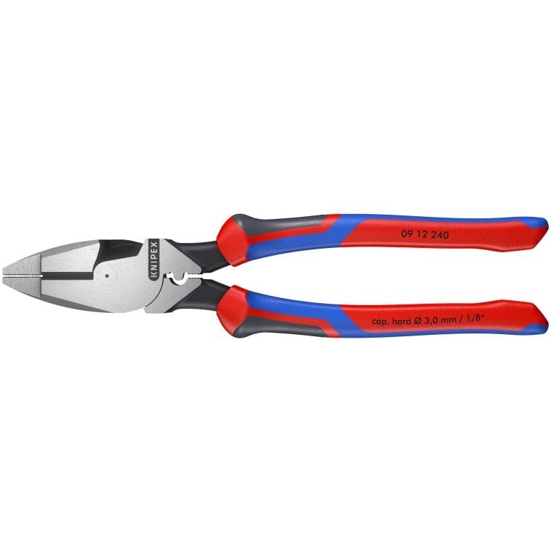 Knipex 9" Lineman's Pliers Fish Tape Cable Puller