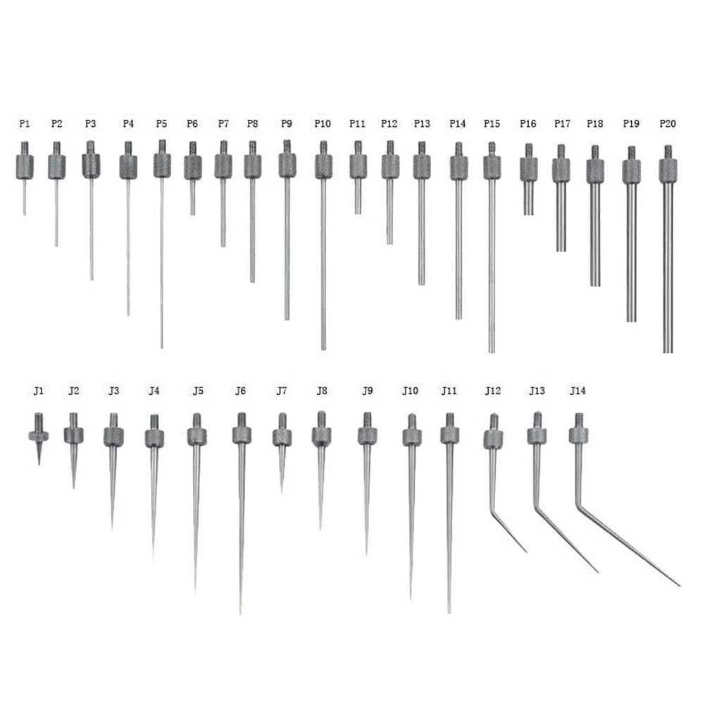 High Steel Test Indicator Contact Point Depth Gauge Set For Ecommerce
