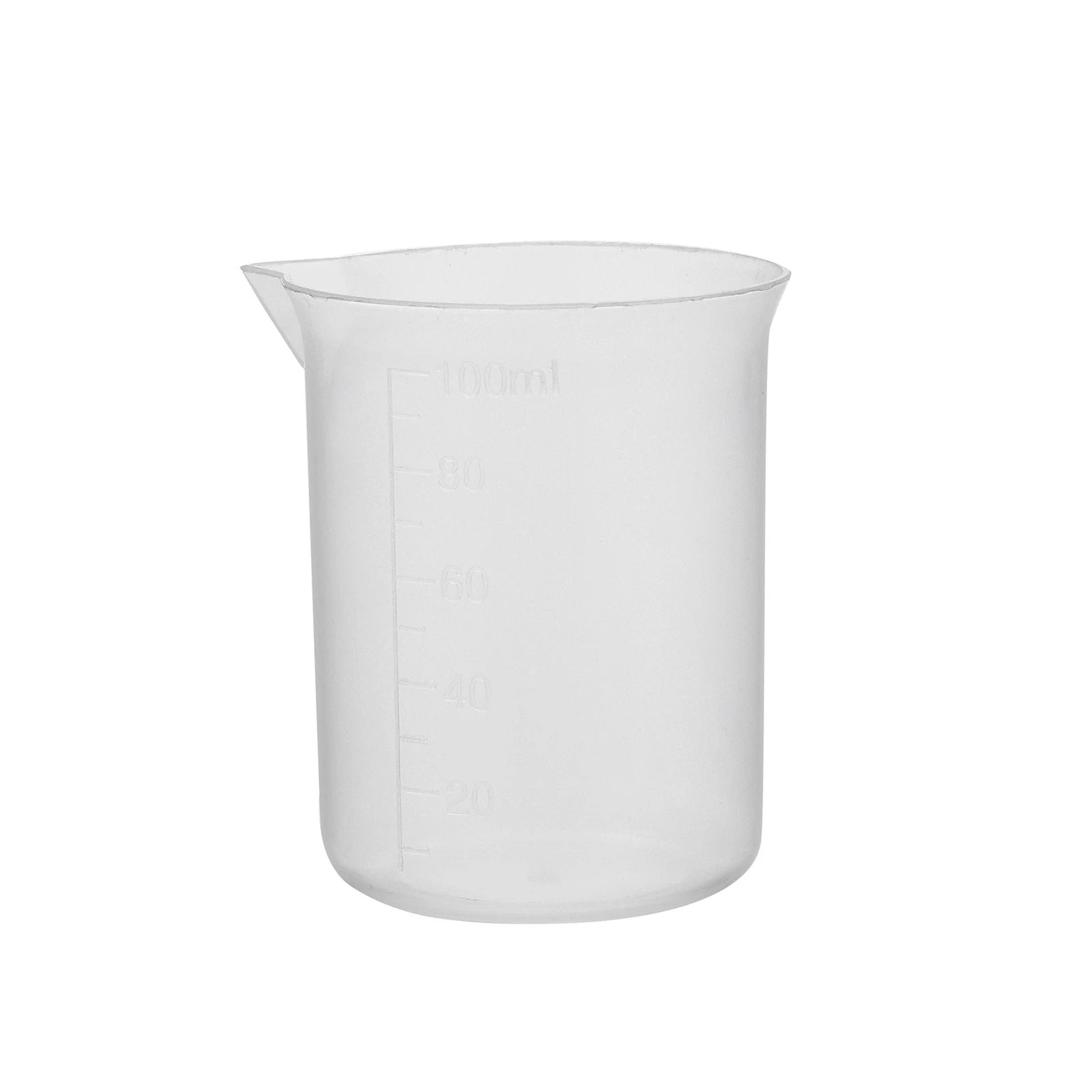100ml Transparent Measuring Cup Plastic Jug Beaker Kitchen/lab
