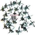 25 GOLIATH INDUSTRIAL 4 WAY VALVE CORE TOOLS TIRE REPAI