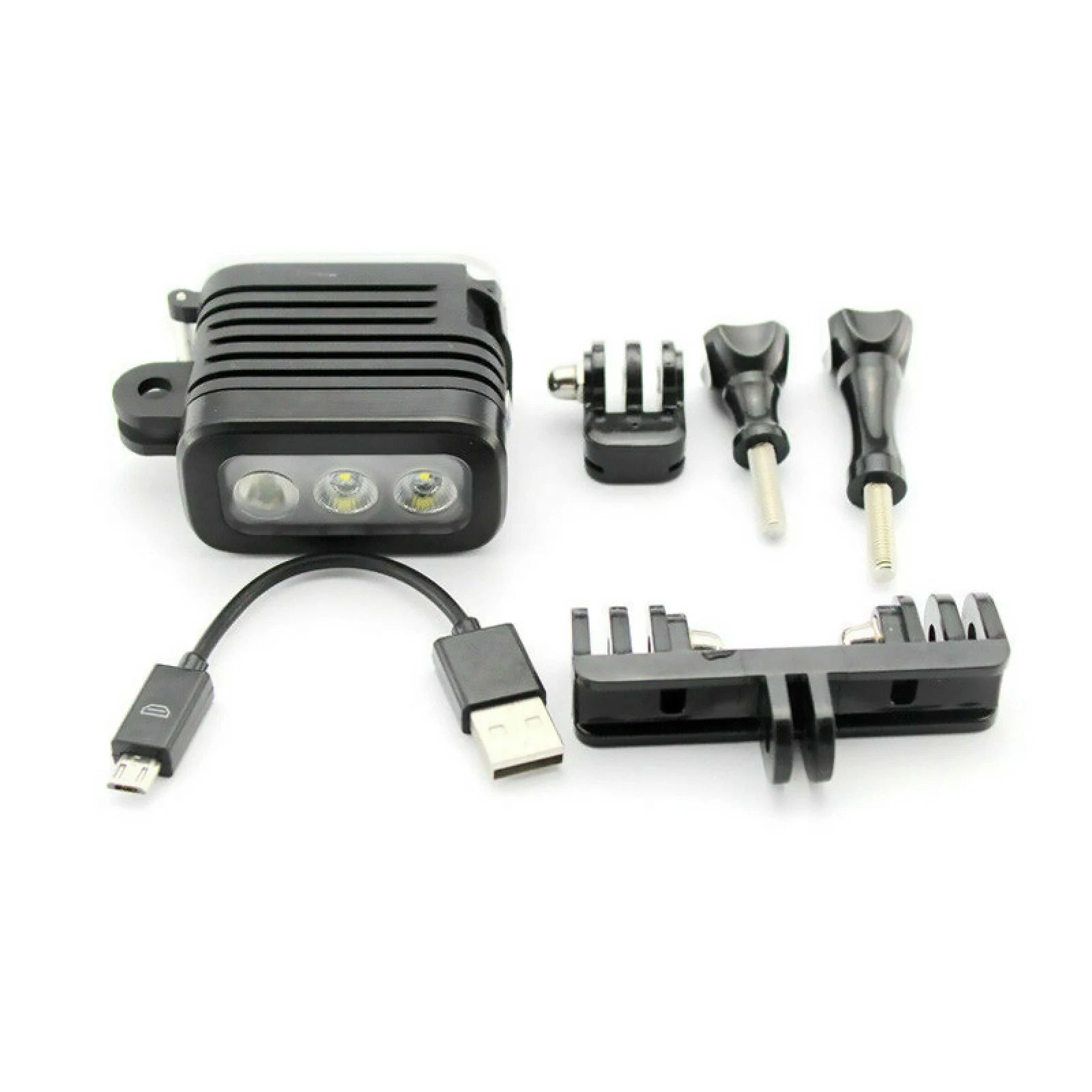 30m Waterproof Diving Led Light Flash Lamp For Gopro Hero