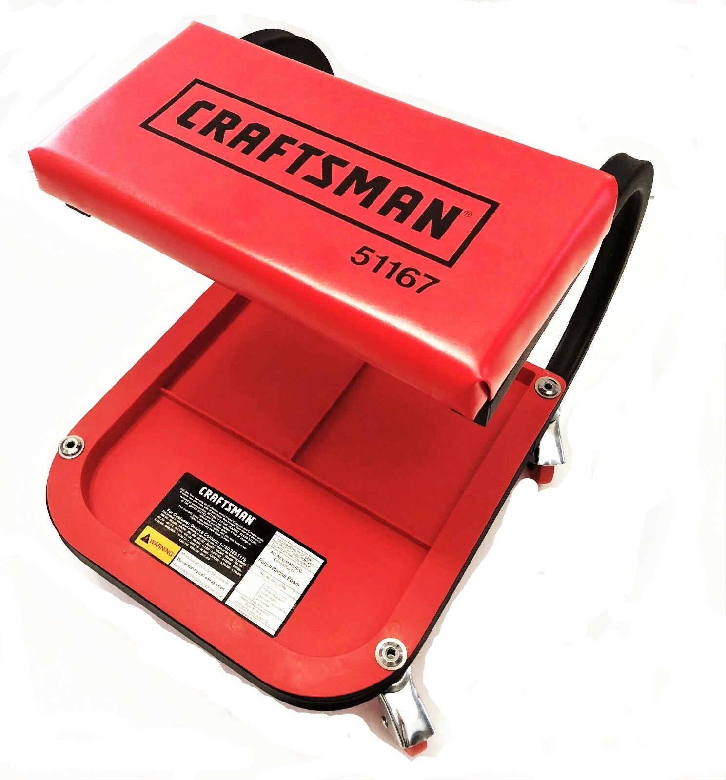 Craftsman Automotive Roller Seat Mechanic Creeper Chair by Craftsman