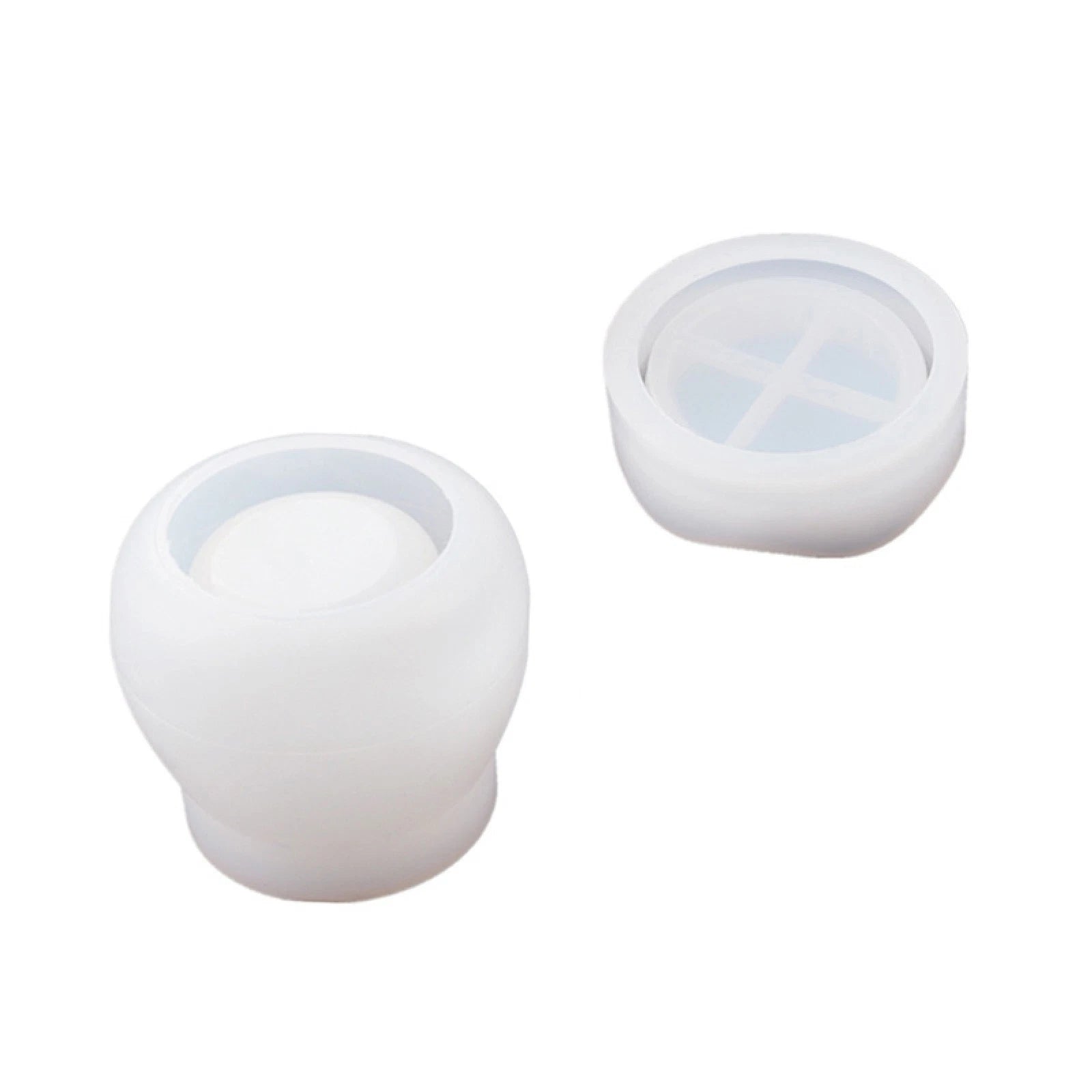 8.6 X 6.8cm Bottle Resin Mold Silicone Pudding Jars Cups Making Epoxy