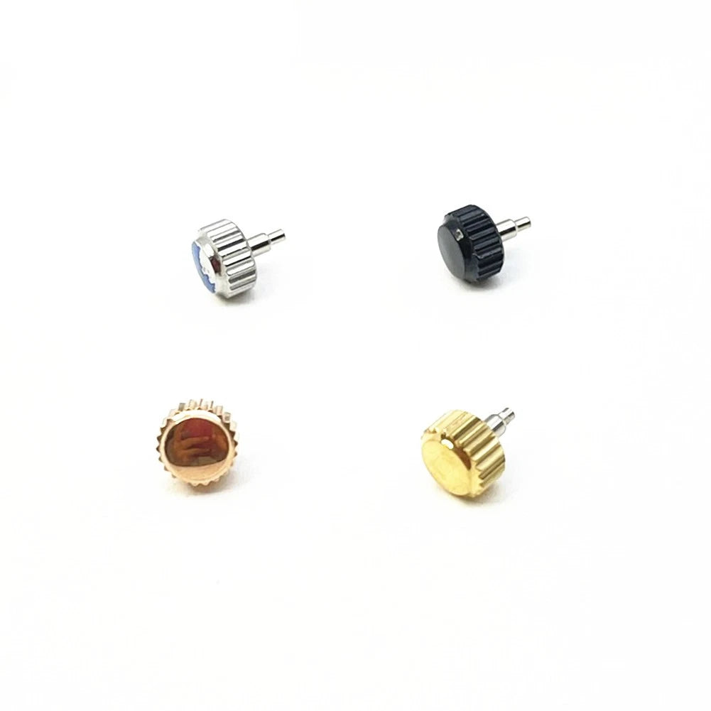 Stainless Steel Watch Tube Crown Replacement For Seiko Nh35 Nh36
