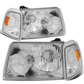 Fit 2001-2011 Ford Ranger Chrome Housing Amber | Built Supply Co