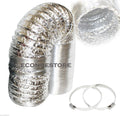 Aluminum Air Ducting 6" x 33' Exhaust Ventilation by Unbranded