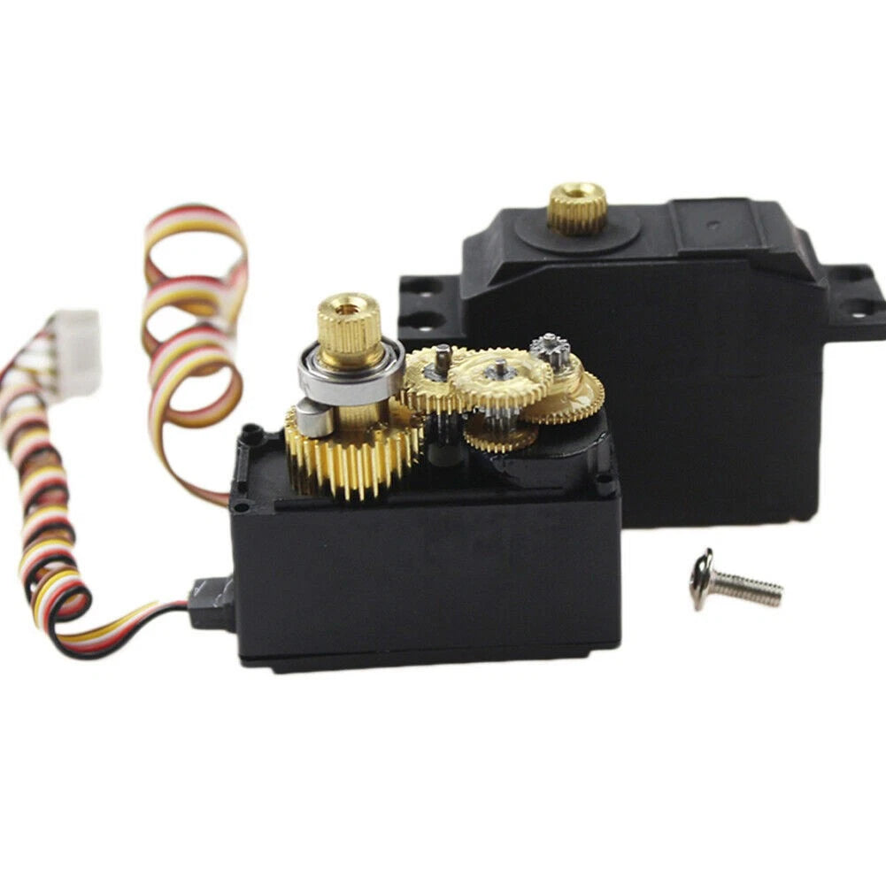 Metal Gear Servo Steering Gear Model For Wltoys 12428 12423 12628 Rc