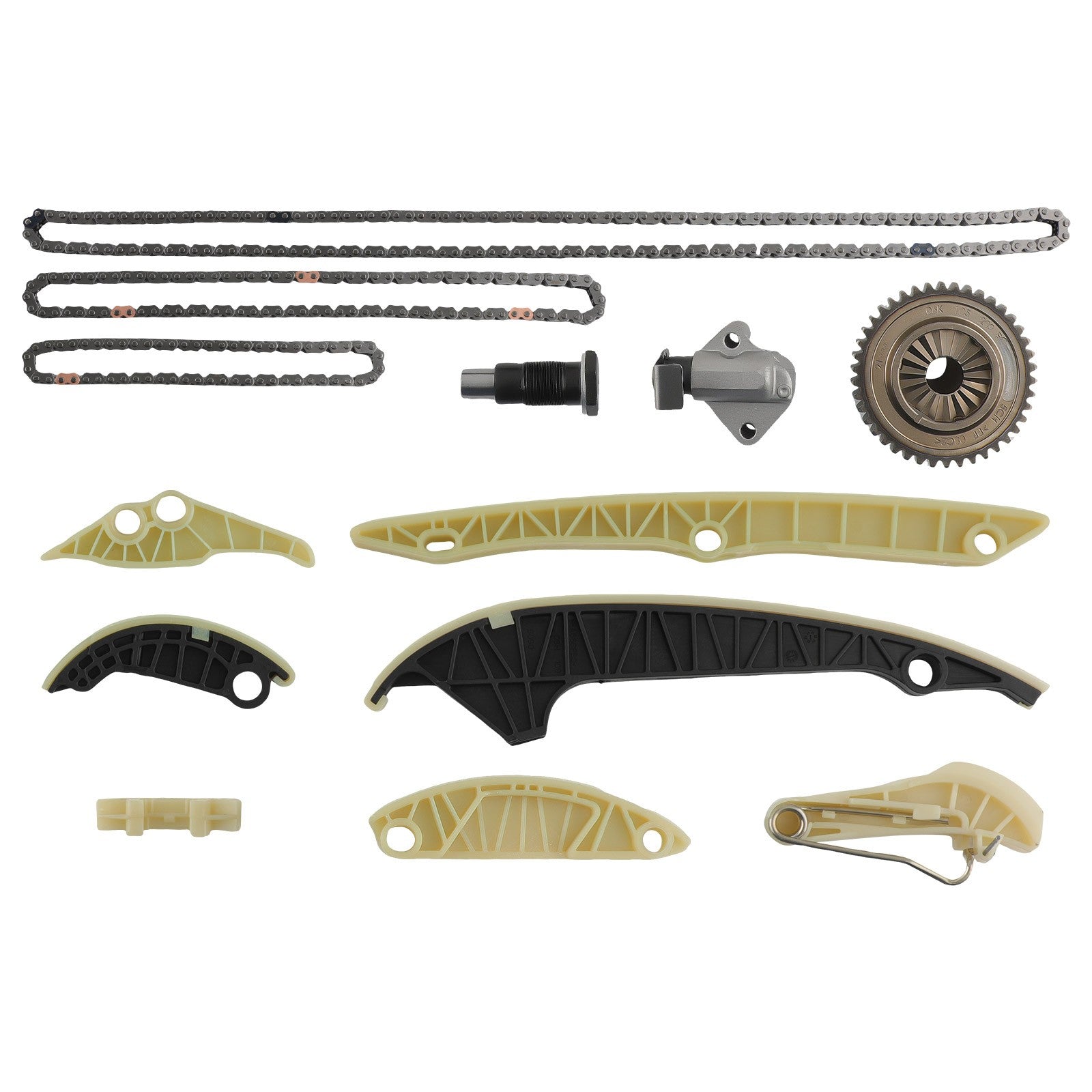 13Pcs Timing Chain Kit For VW Jetta Golf MK5 MK6 Passat Audi A4 EA888