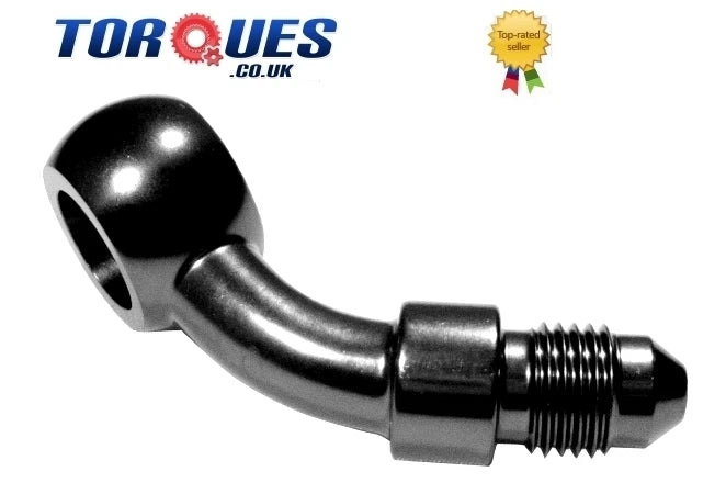An -3 ( 3an An3 ) Male 45 Degree Aluminium Banjo | Built Supply Co