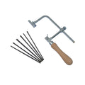 Jewelers Saw Frame Adjustable Type & 144 Grade Blades 1/0 - 6/0 -