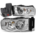 For 2002-2005 Dodge Ram Pickup Pair Chrome/clear | Built Supply Co