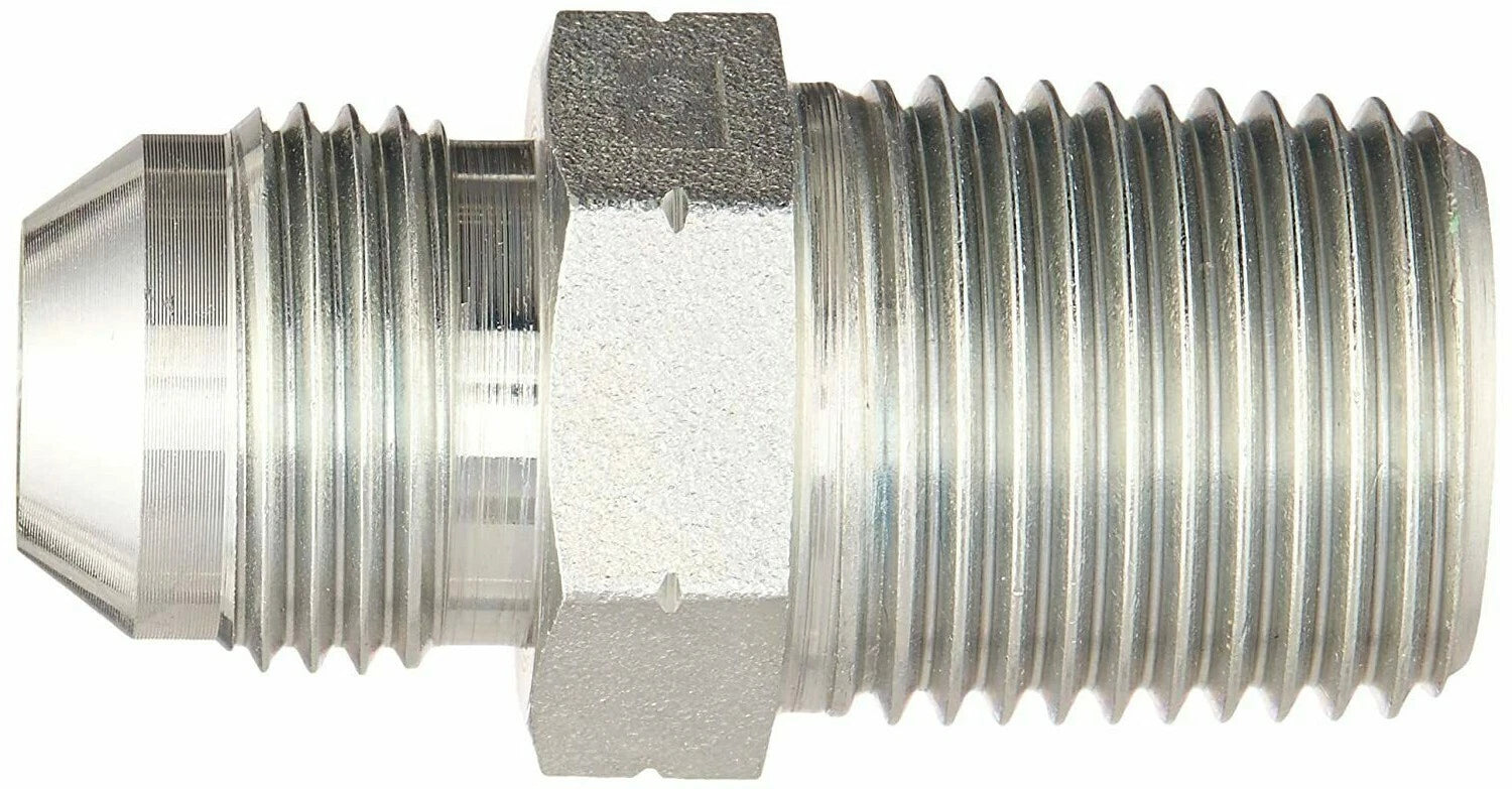 1/4" Male Jic X 1/4" Male Bspt British Pipe 3404