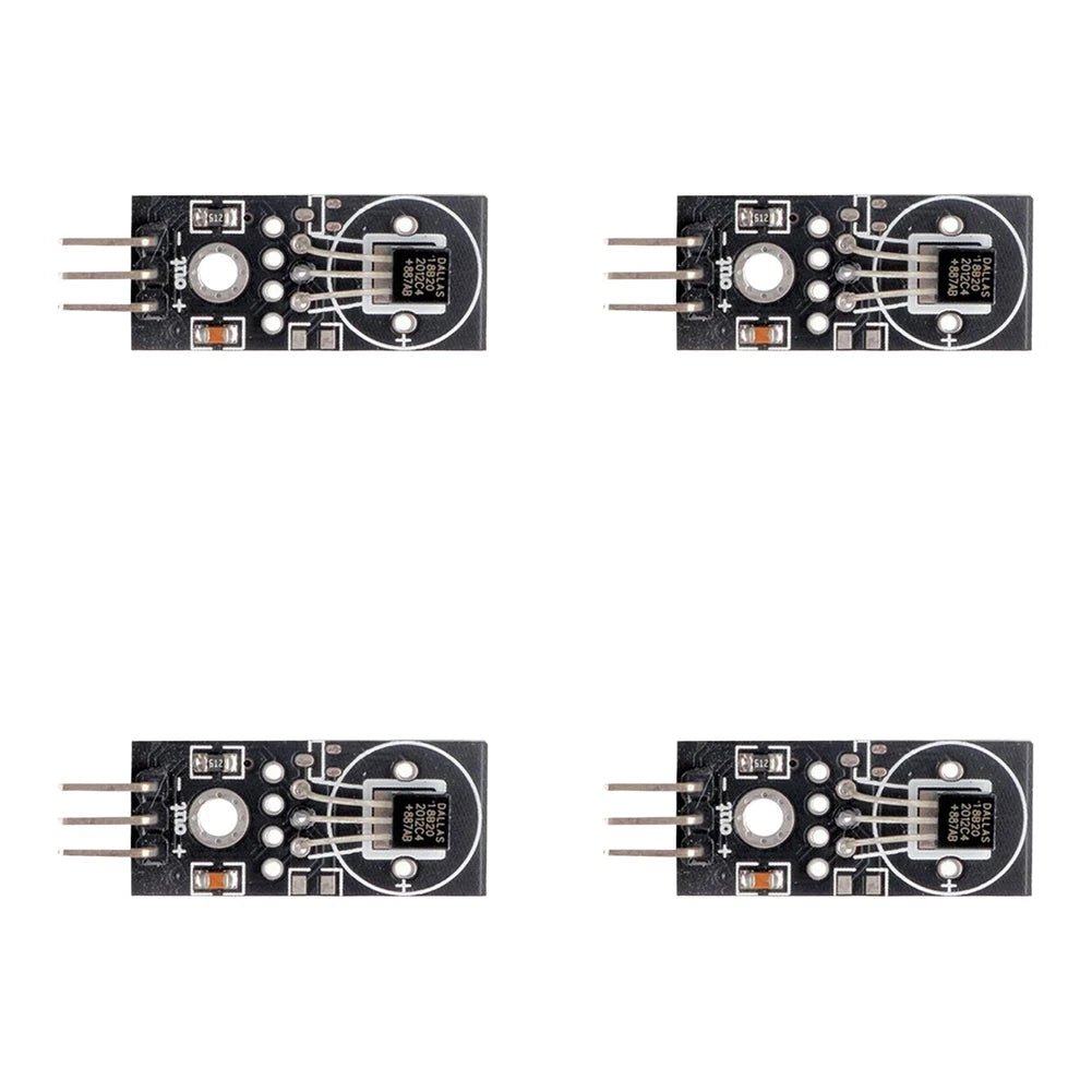 Black Temp Sensor Kit 4-piece Set With Single Bus Communication