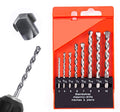 8pc Masonry Concrete Impact Drill Bit Set 11/32"–1/4" by Unbranded