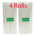 4 Rolls Commercial Grade Vacuum Sealer Bags Roll For Food Saver And