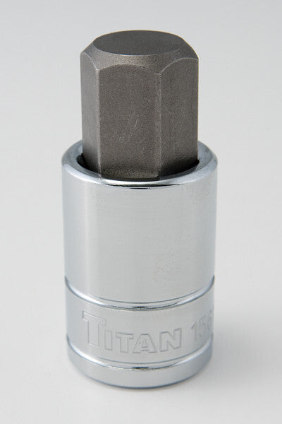 Titan 17mm Hex Bit Socket by Titan