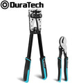 Duratech Battery Cable Lug Crimping Tool Heavy Duty Wire Cutter-wire