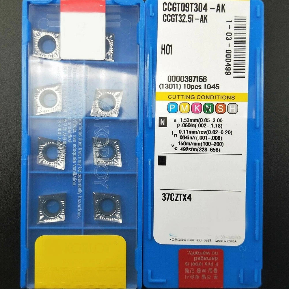 Brand New Cnc Ccgt09t304-ak H01 Ccgt3(2.5)1-ak