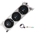Aluminum Coolant Radiator Shroud Fan Assembly for Jeep Cherokee XJ