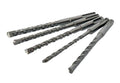 5pc-pack SDS Plus Tungsten Tipped Drill Bits Masonry Stone Hammering Drillbits