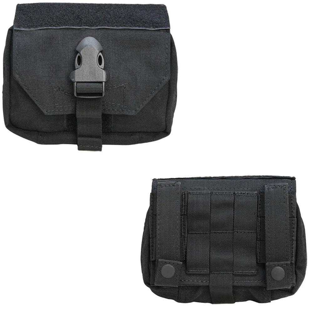 Molle First Response Pouch Emt Ems Medic Medical Aid Kit - Black