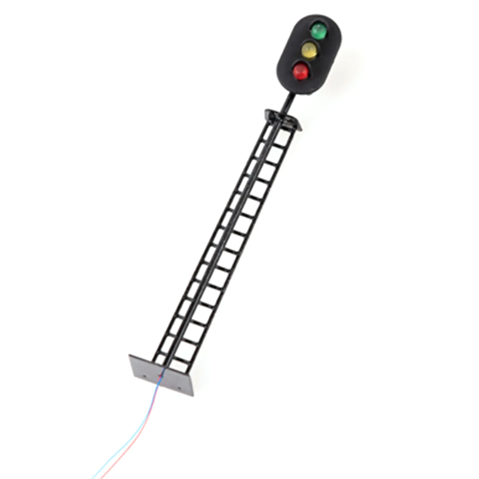 1:87 Railway Signal Traffic Light 8.3cm Traffic Light Black Post