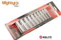 Selta Taiwan 3/8" Dr 6pt Deep Socket Set: