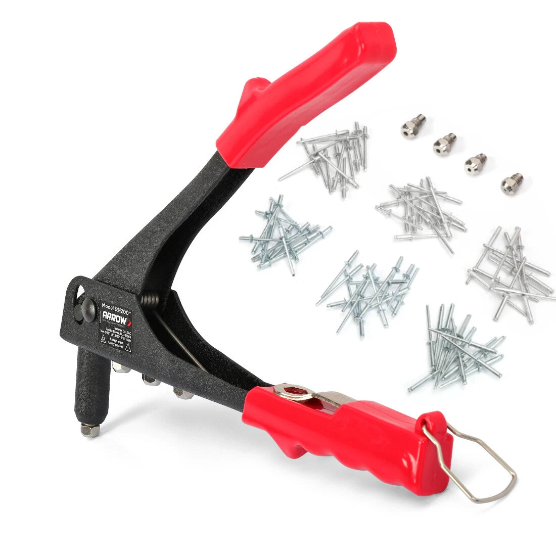 Heavy Duty Hand Riveter Kit Professional Pop Rivet Gun With Assorted