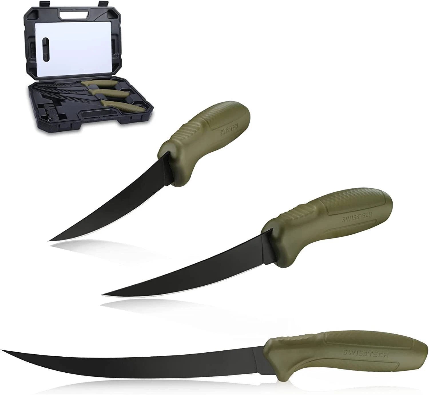 Swiss+tech Fillet Knives Fishing Knife Set Floating | Built Supply Co