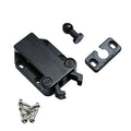Sugatsune Lamp Non-magnetic Touch Latch Safe Push Latch, Black