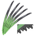 WORKPRO 5PCS 15" 380mm Wood Pruning Reciprocating Saw Blade Set Arc Edge 6TPI US
