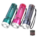 EverBrite 3PCS Compact LED Flashlights by EverBrite
