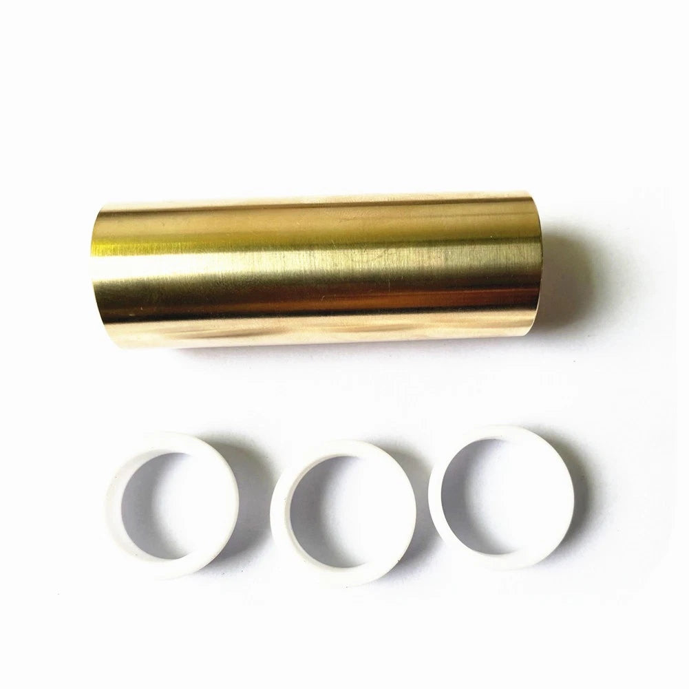 26mm Diameter Brass Guitar Slide Finger Pick For Dobro Lap Steel