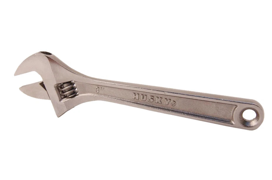 5pc-pack Husky  8"/200mm Adjustable Wrench Spanner Shifter 32mm Open Jaw