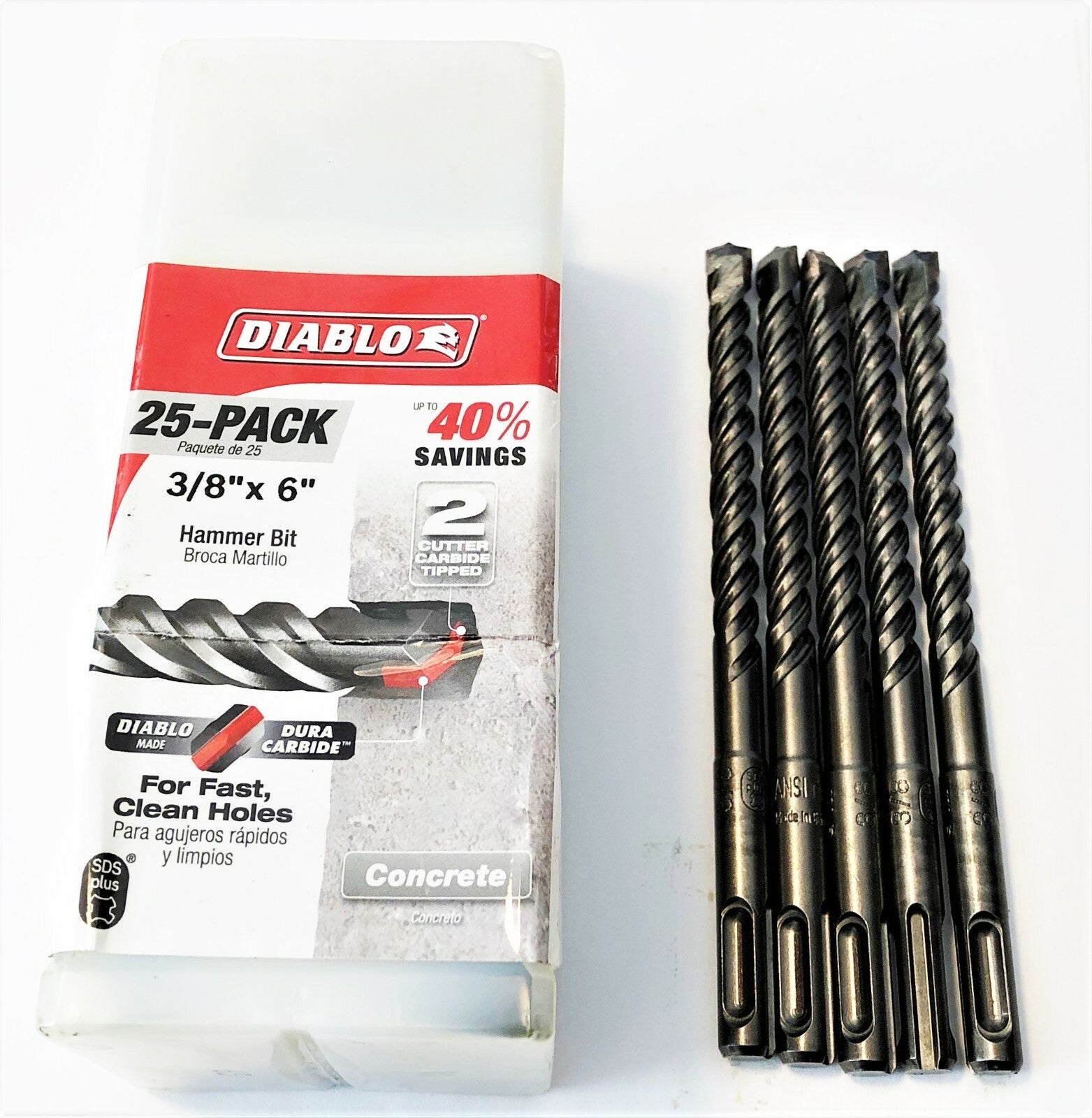 DIABLO 4-1/2" x .040" Thin Kerf Metal/Stainless Angle Grinder Cut-Off Wheels - 30 Pack by DIABLO