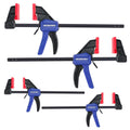 2PCS 6" Light-Duty Bar Clamps for Woodworking F Clamps One-Handed